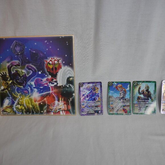 Kamen Rider W Lot - Cyclone Joker - Bandai Figure Japan Anime Tokusatsu Cards - Picture 5 of 10